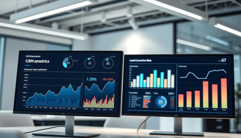 CRM metrics tracking