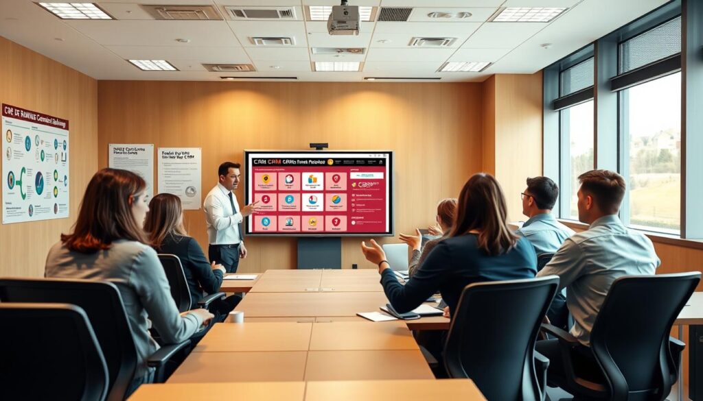 CRM training for banking staff